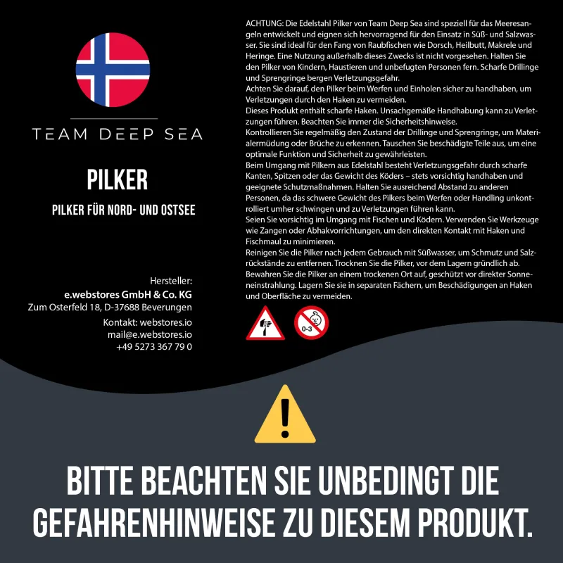 Fishdream Fjord Pilker grün/gelb 50g grün/gelb - 50g - 1Stück