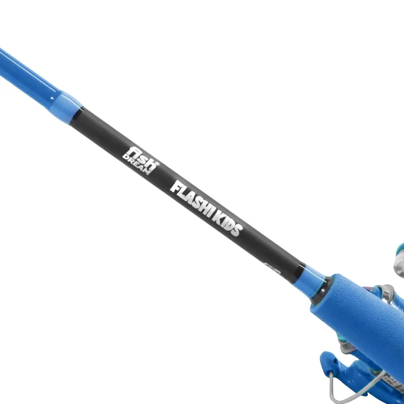 Fishdream Flashi Kids Spinnset 2 Teile- 1,65m - 5-24g - Blau