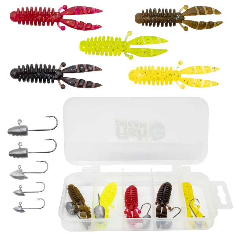 Fishdream Jighead Softbait Set 10Teile
