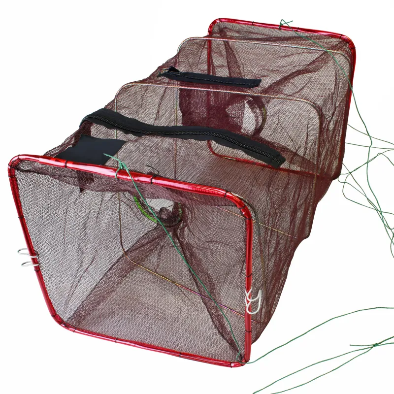 Fishdream Luxus Köderfischreuse mit Futterbeutel 55x25x24cm 55x24x24cm - 1Stück