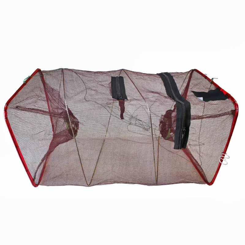 Fishdream Luxus Köderfischreuse mit Futterbeutel 55x25x24cm 55x24x24cm - 1Stück