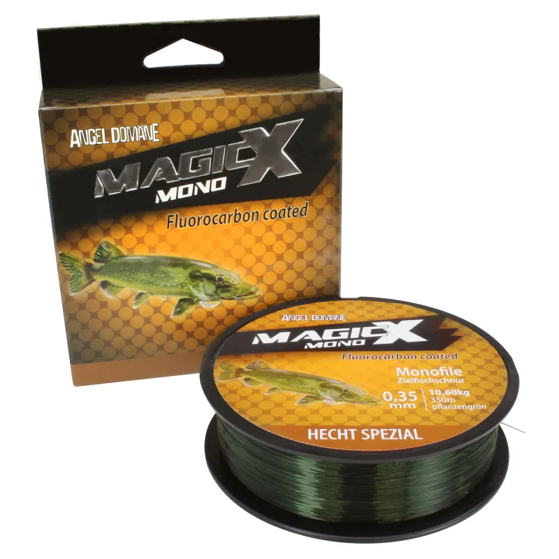 Fishdream Magic-X Hecht Spezial 350m - 0,30mm - 8,1kg - olivgrün