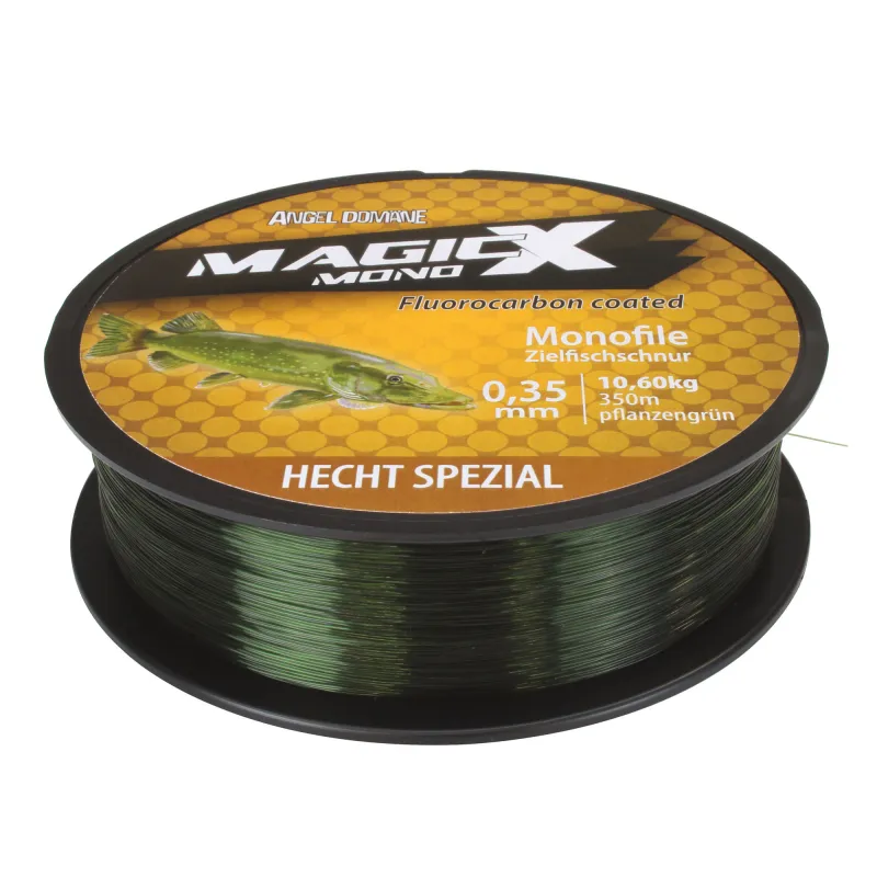 Fishdream Magic-X Hecht Spezial 350m - 0,32mm - 9,5kg - olivgrün