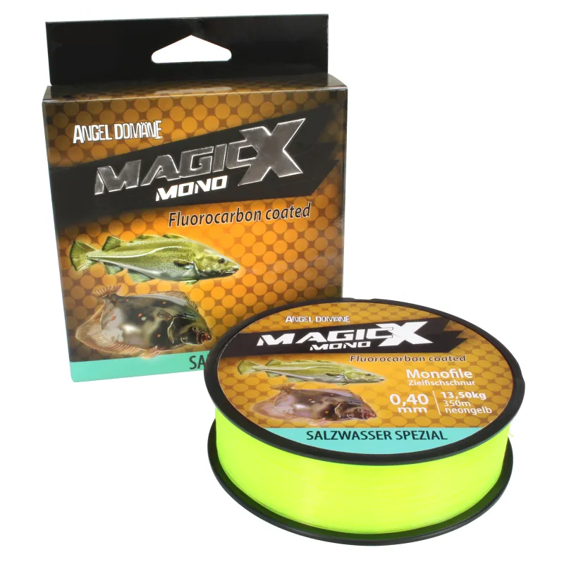 Fishdream Magic-X Salzwasser Spezial 350m - 0,35mm - 10,6kg - neongelb