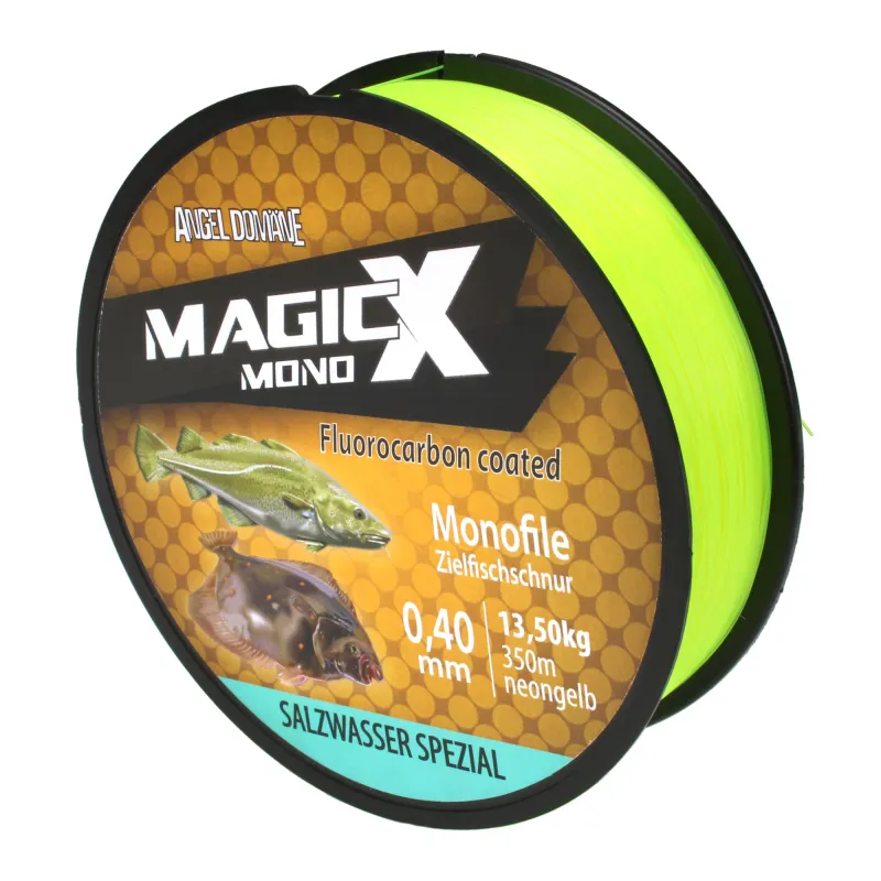 Fishdream Magic-X Salzwasser Spezial 350m - 0,40mm - 13,5kg - neongelb