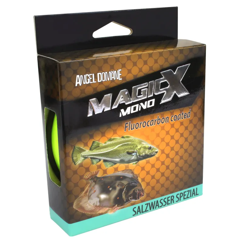 Fishdream Magic-X Salzwasser Spezial 350m - 0,40mm - 13,5kg - neongelb