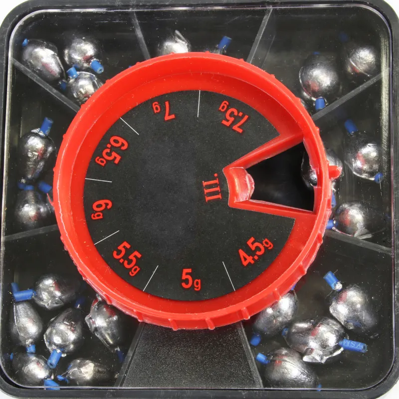 Fishdream Pro Tropfen Angelblei Sortiment 26 Stück 4,5-7,5g