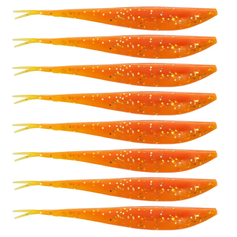 Orange Gold Glitter