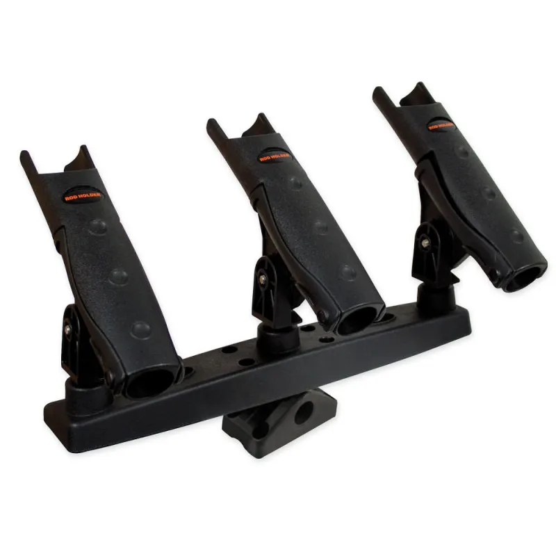 Fishdream Triple Fishing Rod Holder (Schlepp Bootsrutenhalter für 3 Ruten) 1Stück
