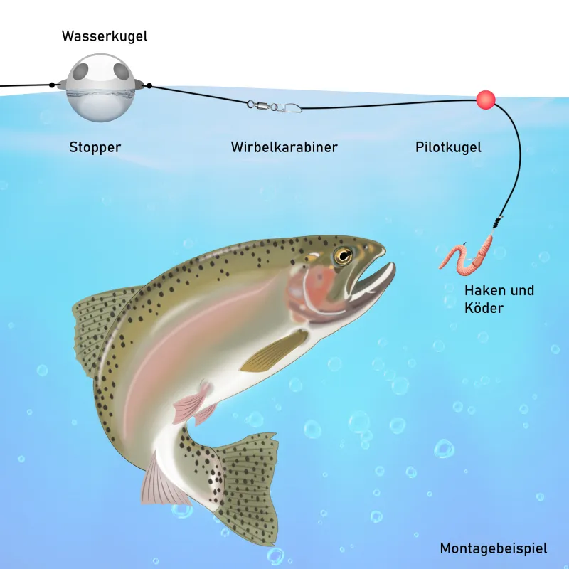 Fishdream Wasserkugeln 4 Stück