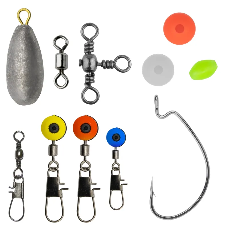 Fishdream Wirbel, Blei & Haken Set 160 Teile