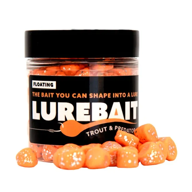 Fjuka Floating Lurebait Glitter 9mm - Brilliant Orange