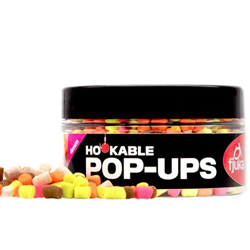 Fjuka Hookable Pop-Ups Mixed Colours - 4mm