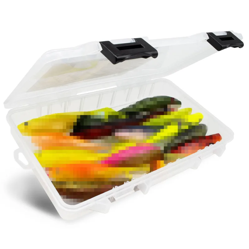 Hecht & Big Bait Shad-Set inkl. Plano Open-Compartment StowAway® 3700™