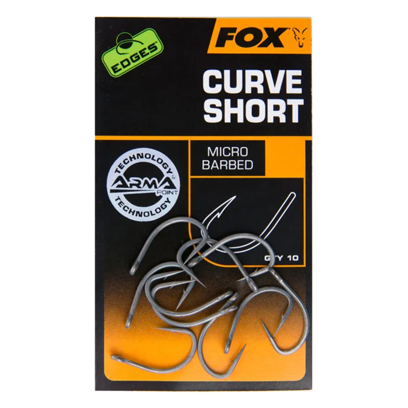 Fox Edges Armapoint Curve Shank Short Gr.4
