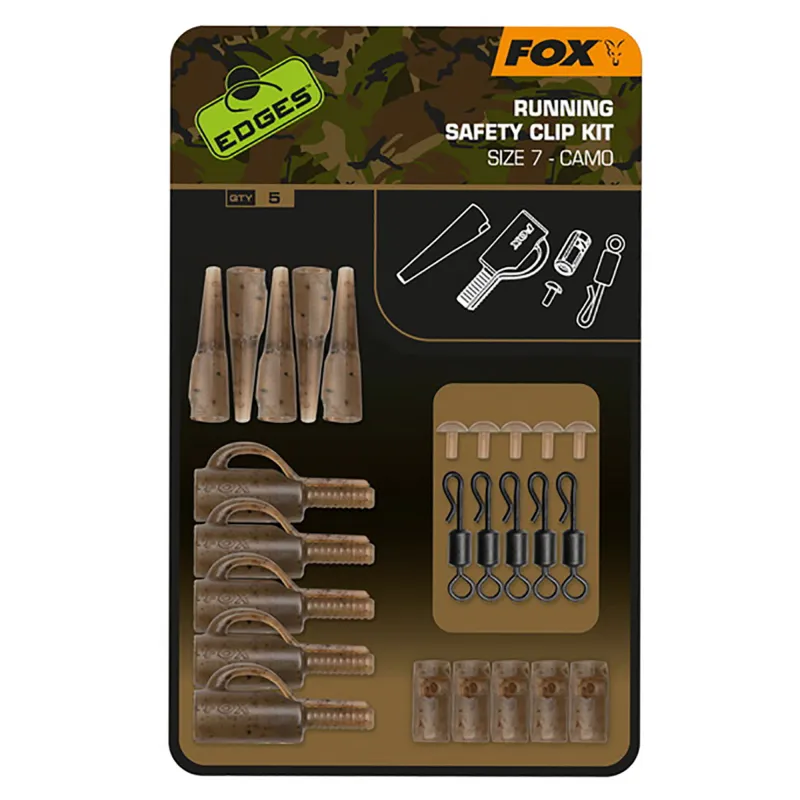 Fox Edges Camo Running Safety Clip Kit Camo - #7