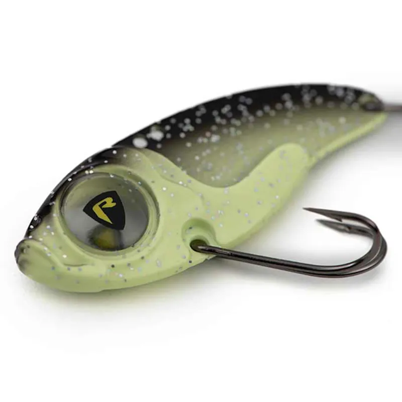 Fox Rage Big Eye Blade 10g - UV Black & Gold