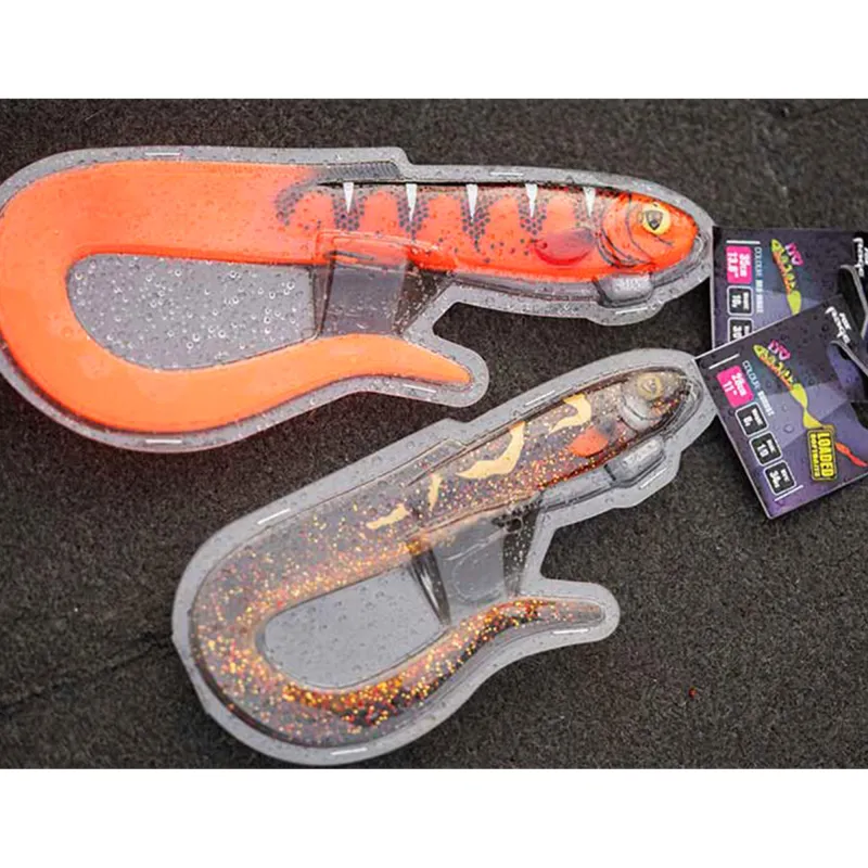 Fox Rage Slick Eel Loaded 28cm - UV Red Wake - 57g