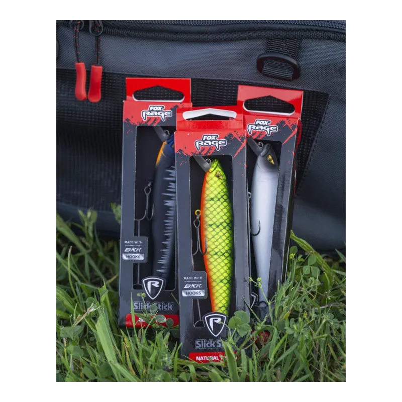 Fox Rage Slick Stick 125F Ivory Baitfish - 125mm - 19g - 1Stück