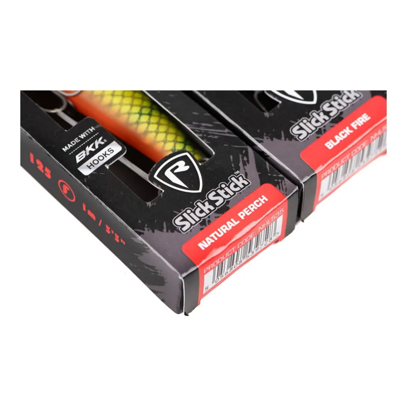 Fox Rage Slick Stick 125F 125mm - Natural Perch -19g - 1Stück