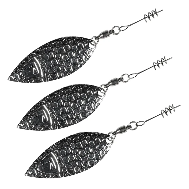 Fox Rage Strike Point Hitcher Blade Small - silver - 3Stück