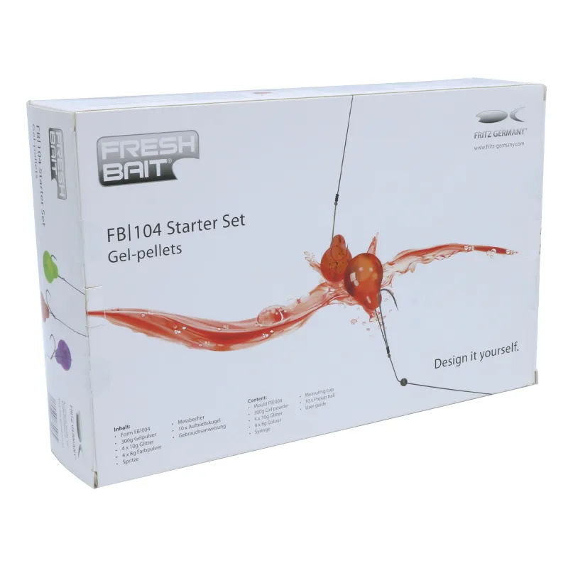 Fritz Germany Fresh Bait Gel Starter Set Pellet Friedfisch