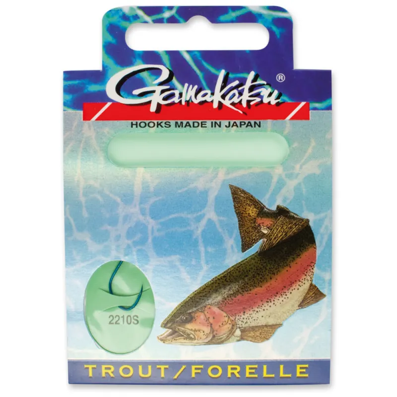 Gamakatsu BKD- 2210S Forelle 45cm - dunkelblau - Gr.12 - 0,14 - 10Stück