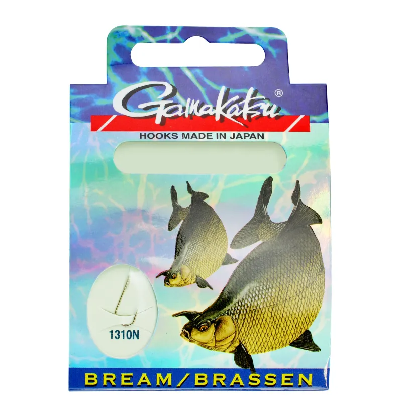 Gamakatsu BKS-1310N Brasse 45cm - Gr.10 - 0,16mm - 10Stück