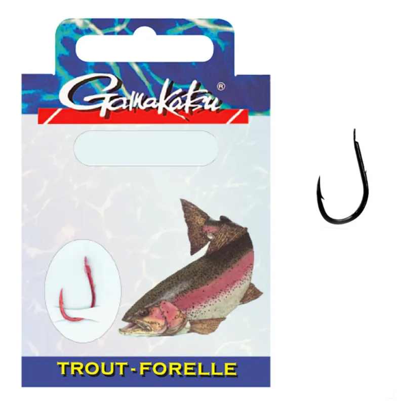 Gamakatsu BKS-5330R Forelle 60cm - Gr.12 - 0,16mm - 10Stück