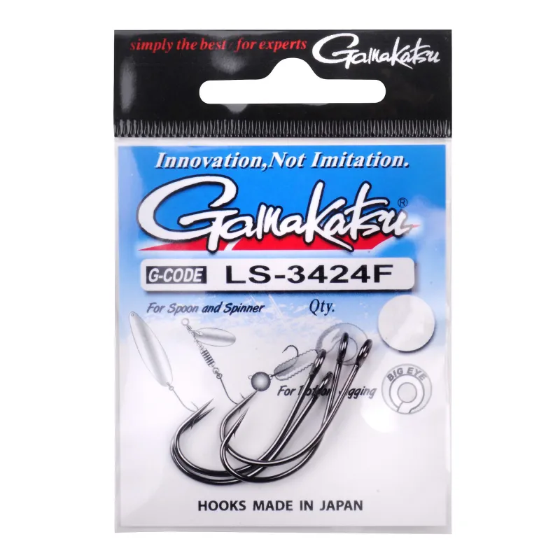 Gamakatsu Haken LS-3424 N/L 12 NS Black - 11Stück
