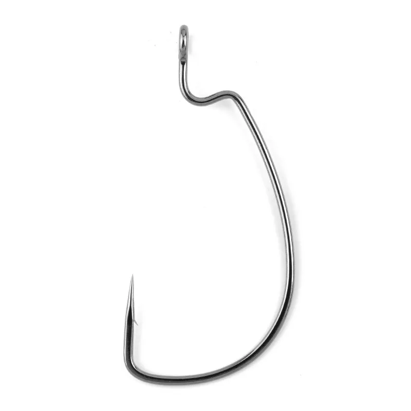 Gamakatsu Worm 330 Bottom Jigging NS Black - Gr.4 - 6Stück