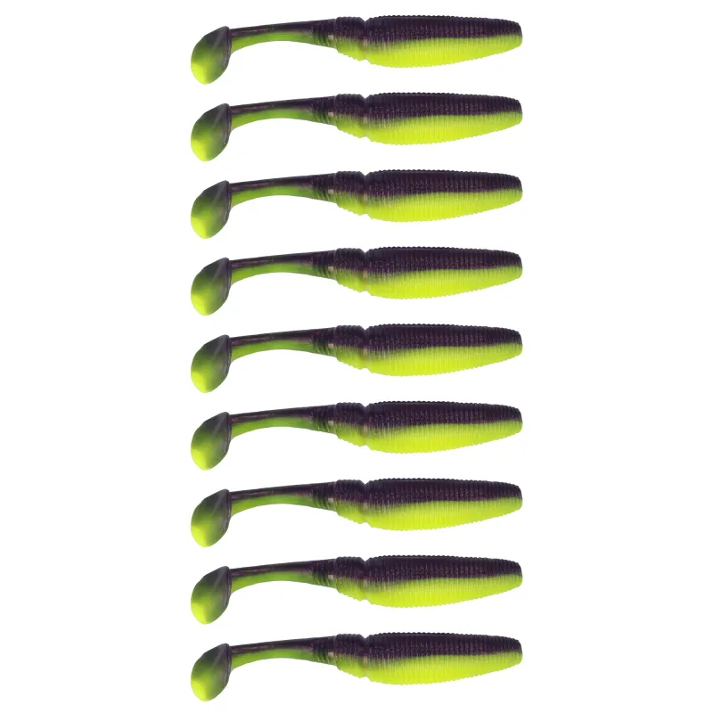 Neon Yellow Purple Back