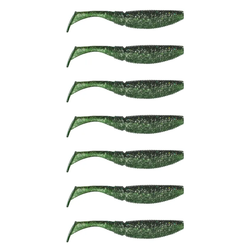Green Silver Glitter