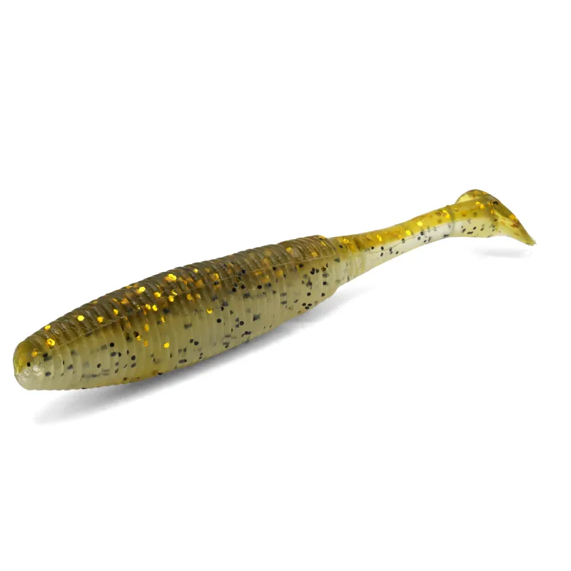 Smoke Green Back Gold Glitter