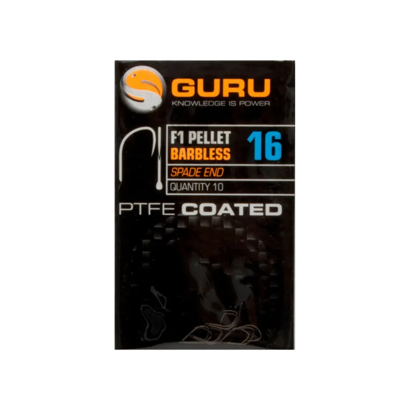 Guru F1 Pellet Hook Gr.16 - 10Stück