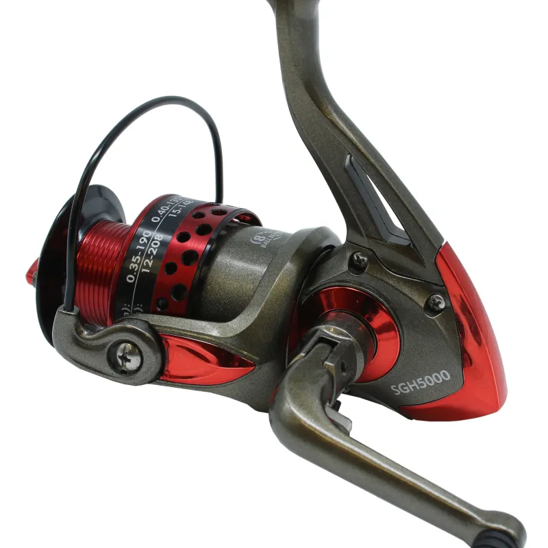 Hecht-Spinnrolle SGH 5000 135m/ 0,40mm - 5,5:1