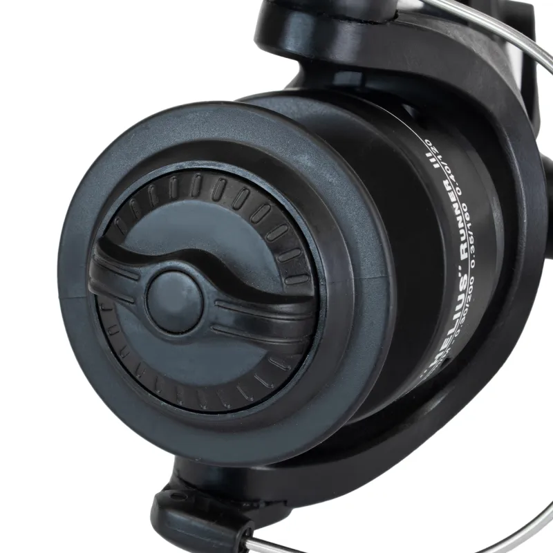 3 x Helius Runner III + 3 x Karpfenrute Black Phantow II