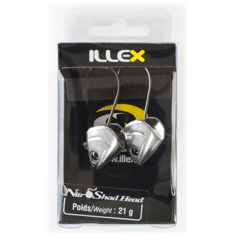 Illex Nitro Shad Head 21g - 2 Stück