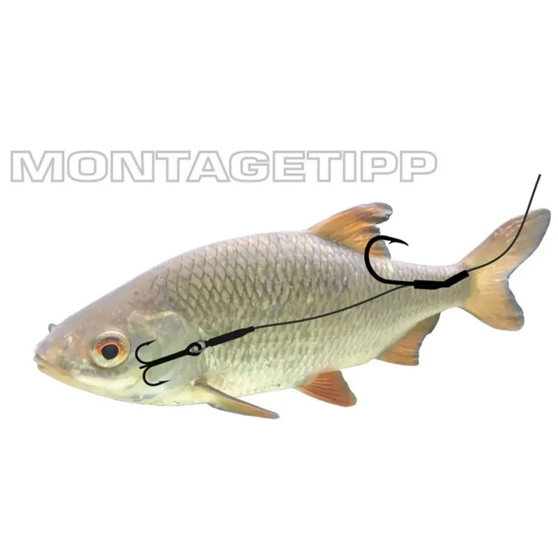 Jenzi Flexible Single Hook Float Rig Gr.6 + 1 - 60cm - 12Kg - 1 Stück