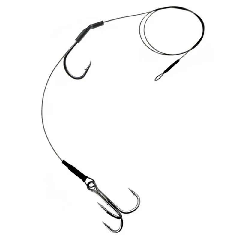 Jenzi Flexible Single Hook Float Rig Gr.6 + 1 - 60cm - 12Kg - 1 Stück