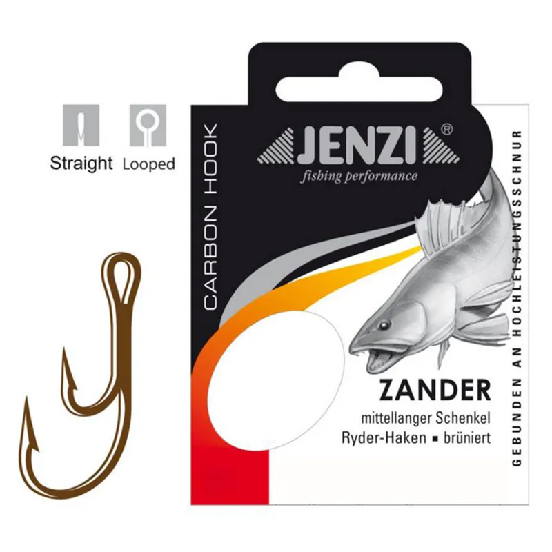 Jenzi Zander-/Ryderhaken Gr.6 - 0.22mm - 5 Stück