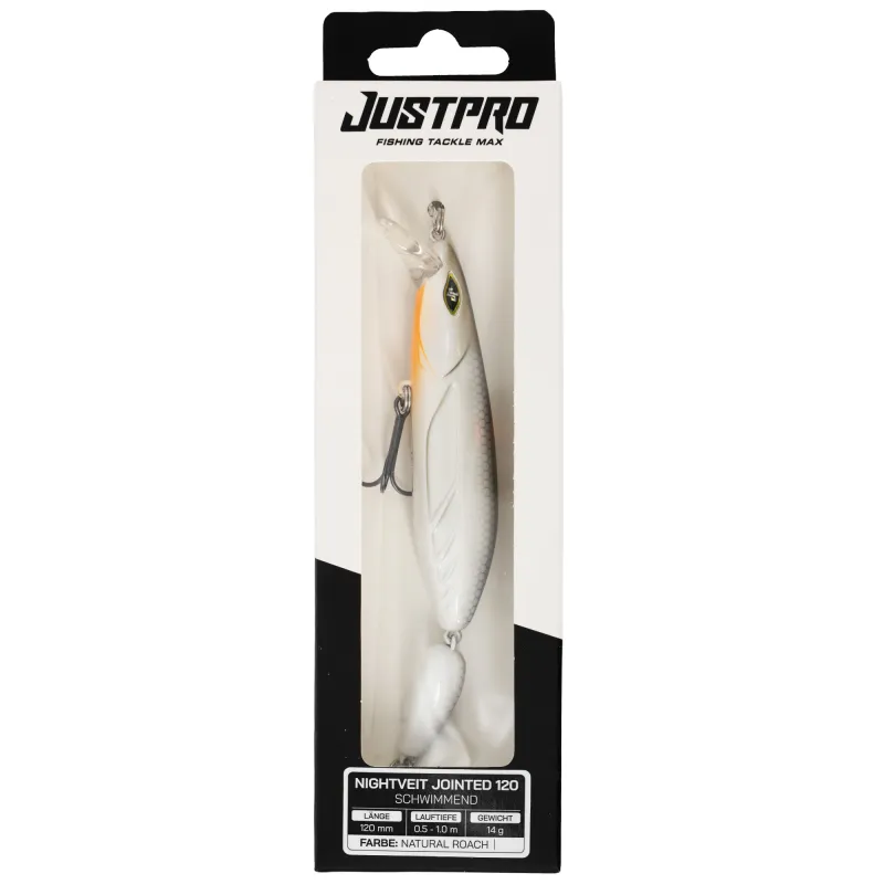 JustPro Nightveit Jointed 120 Natural Roach - 12cm - 1 Stück