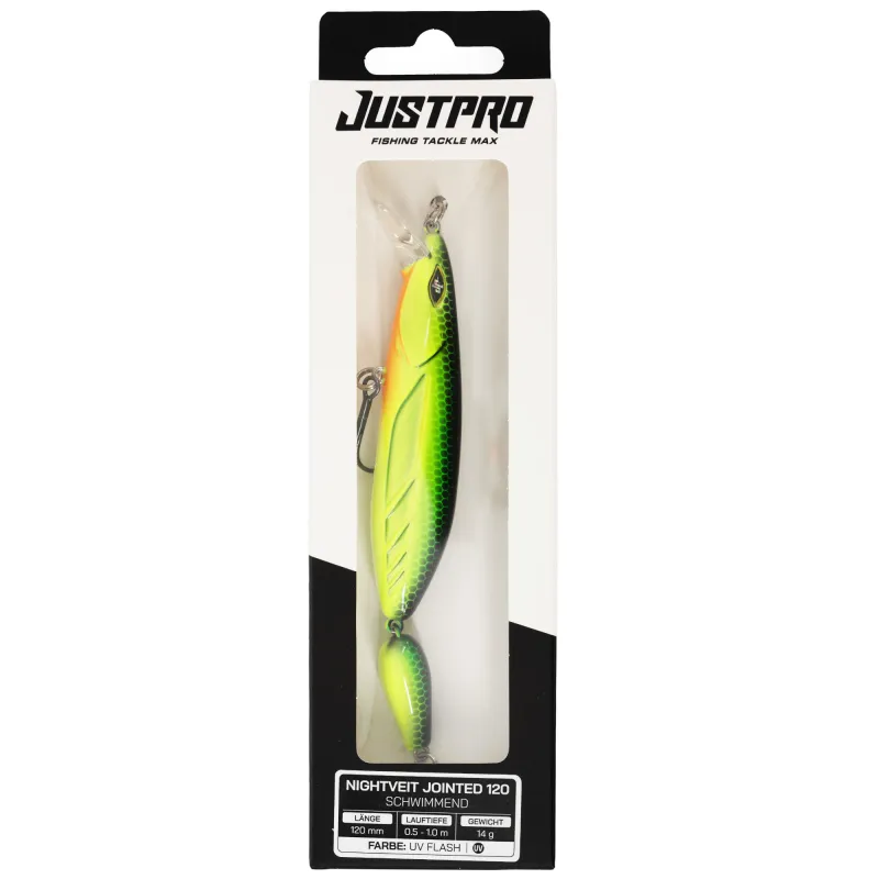 JustPro Nightveit Jointed 120 UV Flash - 12cm - 1 Stück