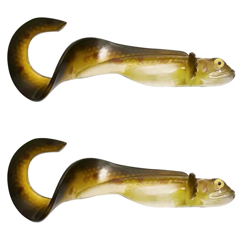 Kanalgratis Nettel Juvenile 19cm - Crystal Eelpout - 25g - 2 Stück