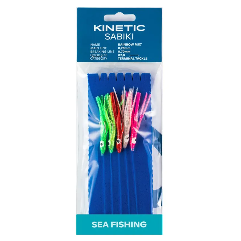 Kinetic Blekksprut Mini Rig 200cm - Rainbow Mix - Multicolour