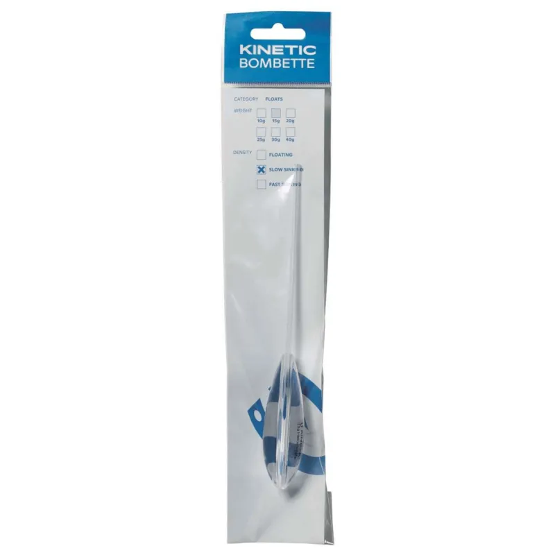 Kinetic Bombette Slow Sinking Clear - 30g - 1 Stück