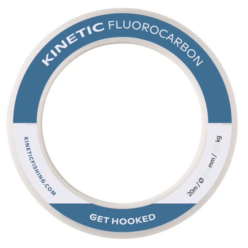 Kinetic Fluorocarbon 20m Clear - 0,18mm - 2,8kg