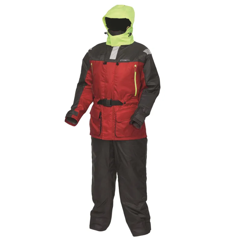 Kinetic Guardian Flotation Suit 2-Teiler Red/Stormy - Gr. M