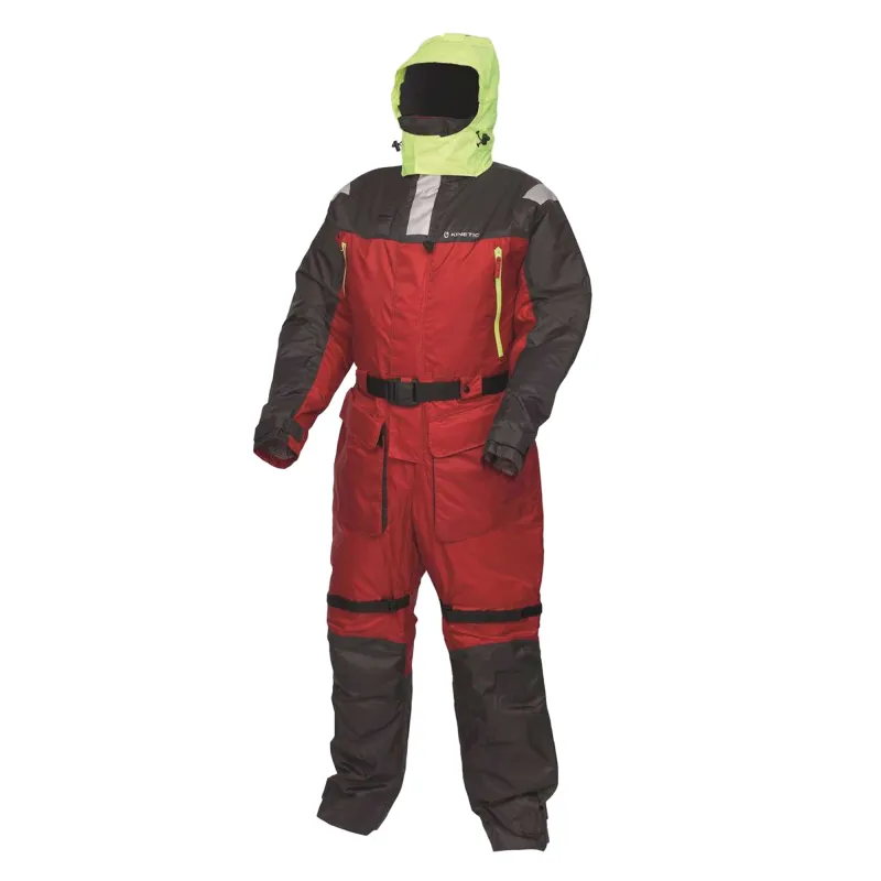 Kinetic Guardian Flotation Suit Einteiler Red/Stormy - Gr. 3XL
