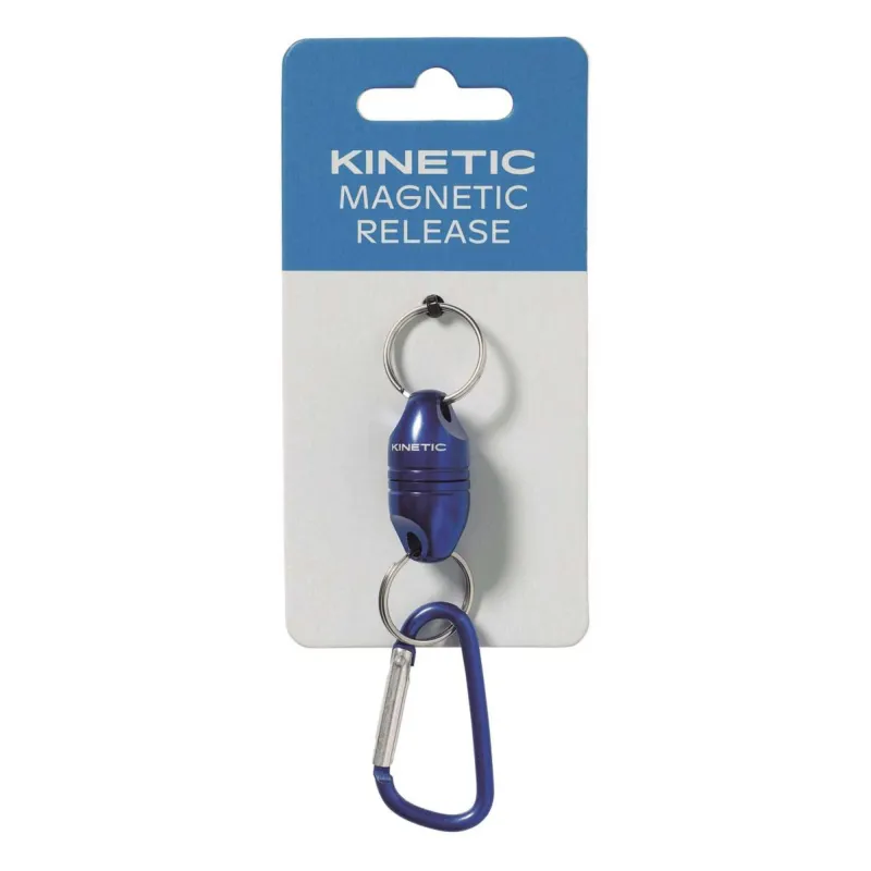 Kinetic Magnetic Release - Magnet mit Karabiner Blau - Einheitsgröße